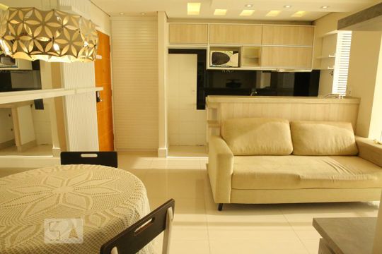 Sala de apartamento para alugar com 2 quartos, 53m² em Vila Moraes, São Paulo