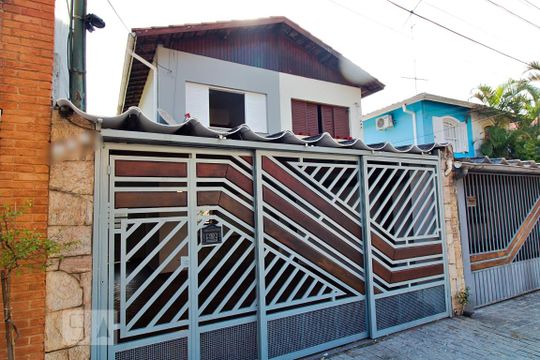 Fachada de casa de condomínio para alugar com 2 quartos, 110m² em Jardim Monte Kemel, São Paulo