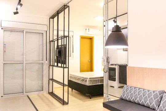 Sala de apartamento para alugar com 1 quarto, 42m² em Altos do Esplanada, São José dos Campos