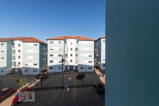 Vista da Sala de Estar de apartamento à venda com 2 quartos, 47m² em Vila Nova, Porto Alegre