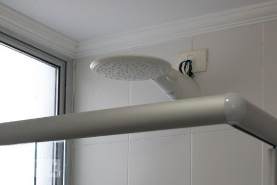 Chuveiro de apartamento à venda com 2 quartos, 60m² em Conjunto Residencial Jardim Canaã, São Paulo