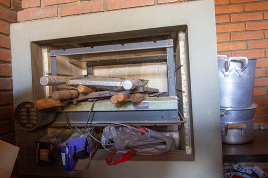 Churrasqueira de casa à venda com 3 quartos, 330m² em Vila Vianelo, Jundiaí