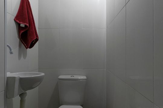 Garagem - Banheiro de casa à venda com 3 quartos, 340m² em Vila Regente Feijó, São Paulo