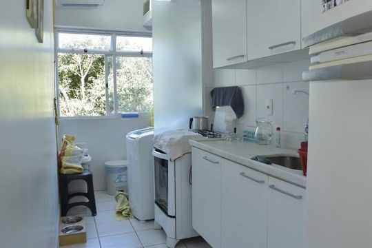 Cozinha de apartamento à venda com 2 quartos, 60m² em Pechincha, Rio de Janeiro