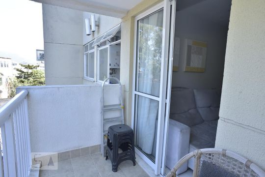 Varanda de apartamento à venda com 2 quartos, 60m² em Pechincha, Rio de Janeiro