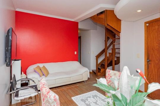 Sala de apartamento para alugar com 2 quartos, 140m² em Petrópolis, Porto Alegre