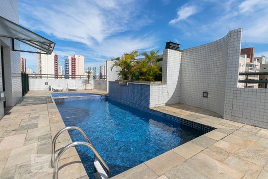 Cobertura - Piscina de apartamento à venda com 2 quartos, 70m² em Tatuapé, São Paulo