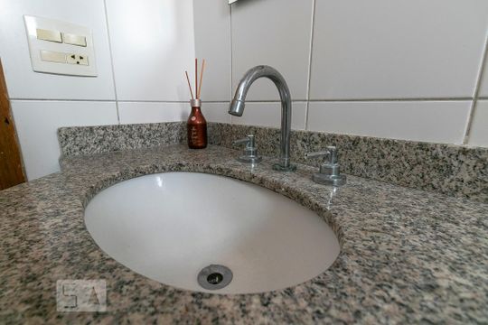 Banheiro - Pia de apartamento à venda com 2 quartos, 70m² em Tatuapé, São Paulo