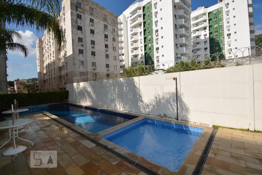 Área comum - Piscina de apartamento à venda com 2 quartos, 60m² em Engenho de Dentro, Rio de Janeiro