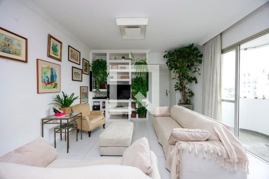 Sala de apartamento à venda com 3 quartos, 153m² em Campo Belo, São Paulo