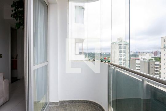 Sala - Varanda de apartamento à venda com 3 quartos, 153m² em Campo Belo, São Paulo
