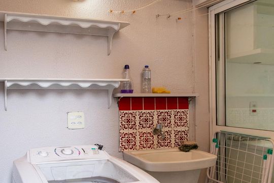 Lavanderia de casa para alugar com 1 quarto, 58m² em Nova Aliança, Ribeirão Preto