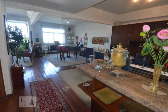 Sala de apartamento à venda com 4 quartos, 186m² em Copacabana, Rio de Janeiro