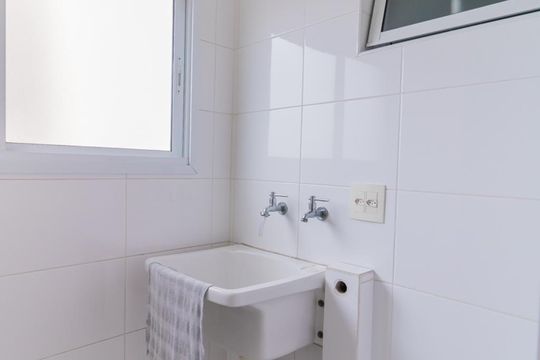 Área de Serviço de apartamento à venda com 3 quartos, 62m² em Vila Marieta, São Paulo