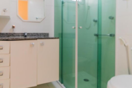 Banheiro de apartamento à venda com 3 quartos, 62m² em Vila Marieta, São Paulo