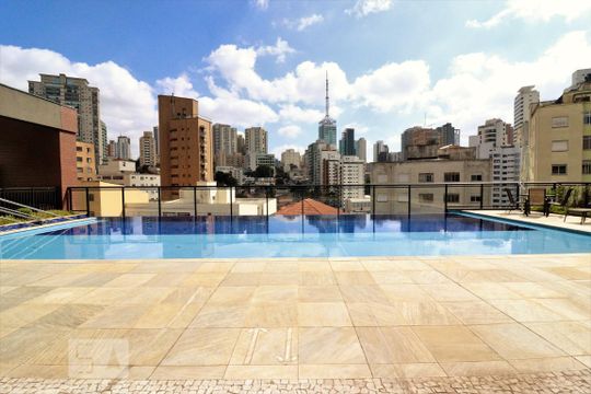 Área comum de apartamento à venda com 1 quarto, 37m² em Vila Mariana, São Paulo