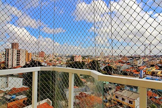 Varanda da Sala de apartamento para alugar com 2 quartos, 55m² em Parque das Nações, Santo André
