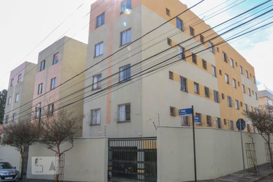 Fachada de apartamento à venda com 3 quartos, 70m² em Monsenhor Messias, Belo Horizonte