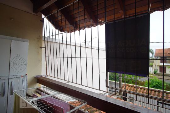 Quarto 1 - Varanda de casa à venda com 2 quartos, 95m² em Mato Grande, Canoas