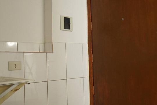 Área de Serviço de apartamento à venda com 1 quarto, 40m² em São Francisco, Curitiba