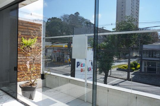Sacada de apartamento à venda com 1 quarto, 40m² em São Francisco, Curitiba