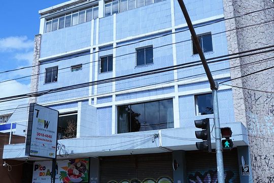 Fachada de apartamento à venda com 1 quarto, 40m² em São Francisco, Curitiba