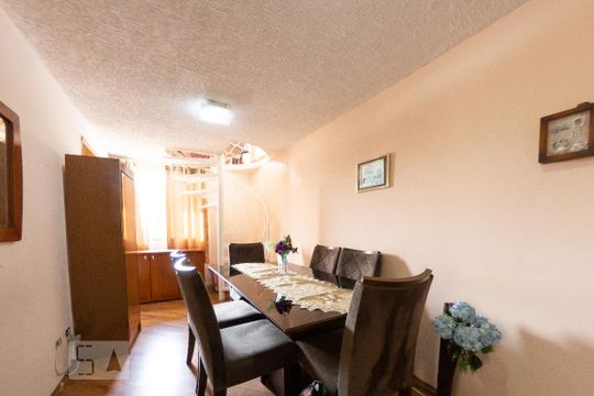 Sala de jantar de apartamento para alugar com 3 quartos, 110m² em Moinho Velho, São Paulo
