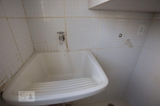 Lavanderia - tanque de apartamento para alugar com 1 quarto, 57m² em Jardim Nova Aliança Sul, Ribeirão Preto
