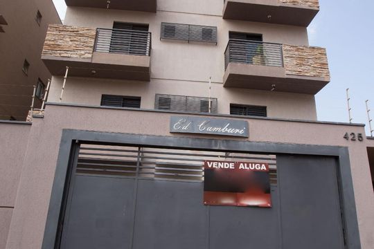 Fachada de apartamento para alugar com 1 quarto, 57m² em Jardim Nova Aliança Sul, Ribeirão Preto