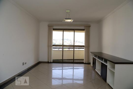 Sala de apartamento para alugar com 3 quartos, 112m² em Jardim Monte Alegre, Taboão da Serra