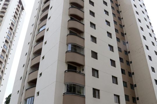 Fachada de apartamento para alugar com 3 quartos, 112m² em Jardim Monte Alegre, Taboão da Serra