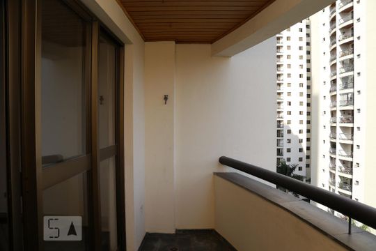 Varanda da Sala de apartamento para alugar com 3 quartos, 112m² em Jardim Monte Alegre, Taboão da Serra