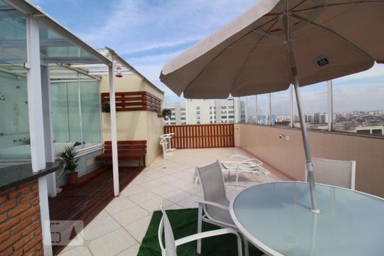 Varanda gourmet de apartamento para alugar com 3 quartos, 250m² em Centro, São Caetano do Sul