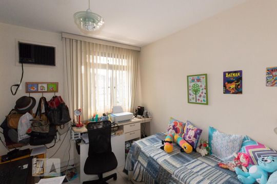 Quarto 1 de apartamento à venda com 2 quartos, 83m² em Rio Comprido, Rio de Janeiro