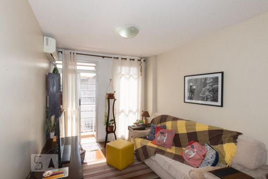Sala de apartamento à venda com 2 quartos, 83m² em Rio Comprido, Rio de Janeiro