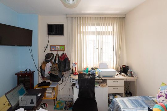 Quarto 1 de apartamento à venda com 2 quartos, 83m² em Rio Comprido, Rio de Janeiro