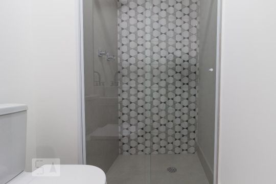 Banheiro de kitnet/studio à venda com 1 quarto, 25m² em Belenzinho, São Paulo