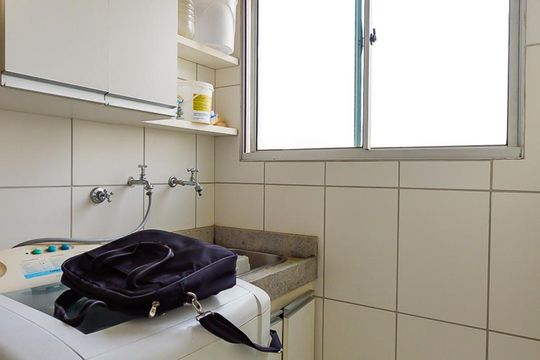 Area Serviço de apartamento à venda com 2 quartos, 46m² em Jardim Marcia, Campinas