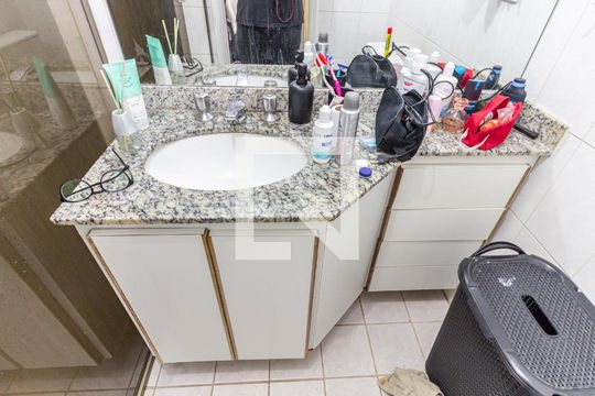 Banheiro da Suíte de apartamento à venda com 3 quartos, 70m² em Alto da Mooca, São Paulo