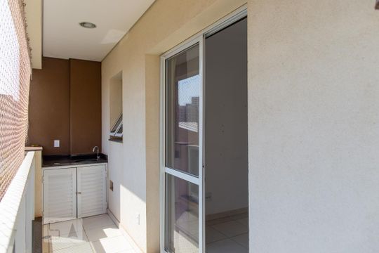 Varanda de apartamento para alugar com 3 quartos, 97m² em Jardim Botânico, Ribeirão Preto