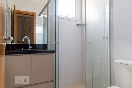 Banheiro de apartamento para alugar com 3 quartos, 97m² em Jardim Botânico, Ribeirão Preto