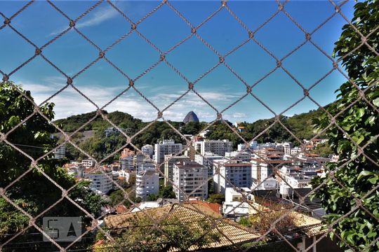 Vista da Sala de casa à venda com 5 quartos, 276m² em Laranjeiras, Rio de Janeiro
