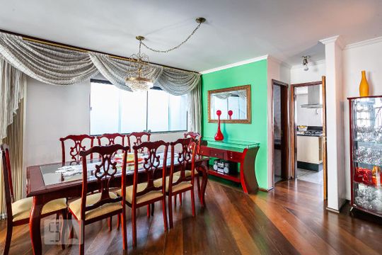 Sala de Jantar de casa à venda com 3 quartos, 312m² em Vila Pinheirinho, Santo André