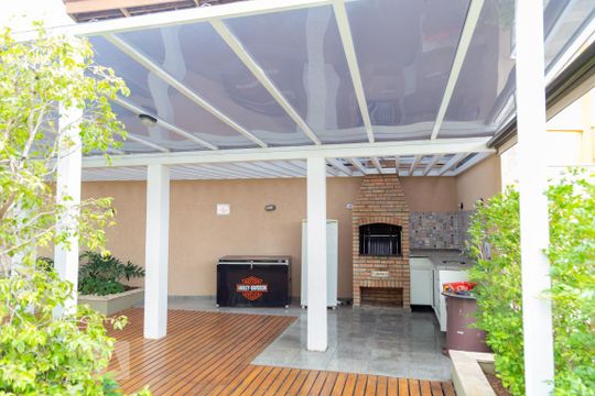 Área comum - Churrasqueira de apartamento para alugar com 2 quartos, 58m² em Jardim Esmeralda, São Paulo