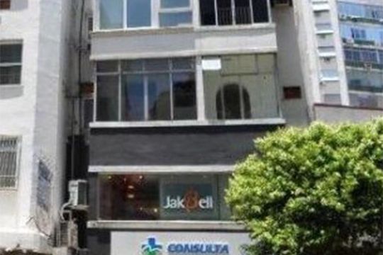Fachada de apartamento para alugar com 1 quarto, 38m² em Copacabana, Rio de Janeiro