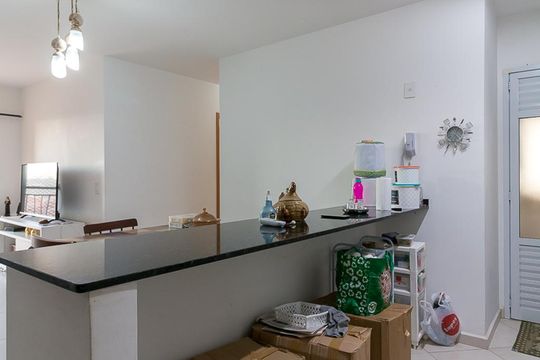 Cozinha de apartamento à venda com 3 quartos, 78m² em Ponte Grande, Guarulhos