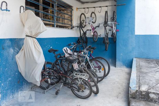 Área comum - Bicicletário de apartamento para alugar com 2 quartos, 70m² em Estácio, Rio de Janeiro