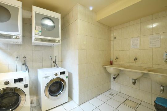 Lavanderia de kitnet/studio para alugar com 1 quarto, 33m² em Octogonal, Brasília