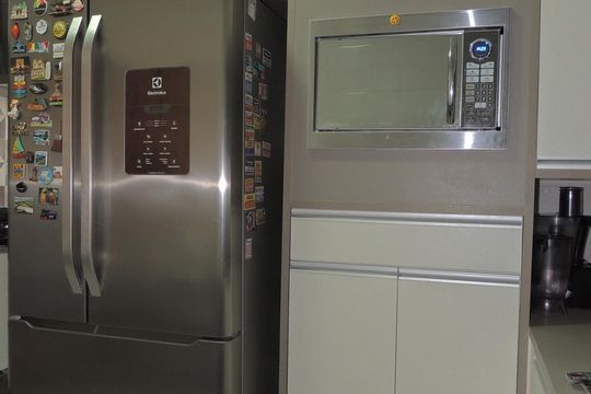 Cozinha de apartamento à venda com 2 quartos, 82m² em Taquara, Rio de Janeiro