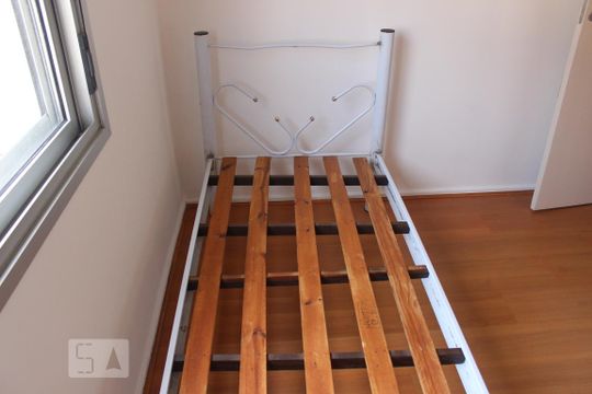Quarto - Cama de apartamento para alugar com 1 quarto, 43m² em Aclimação, São Paulo